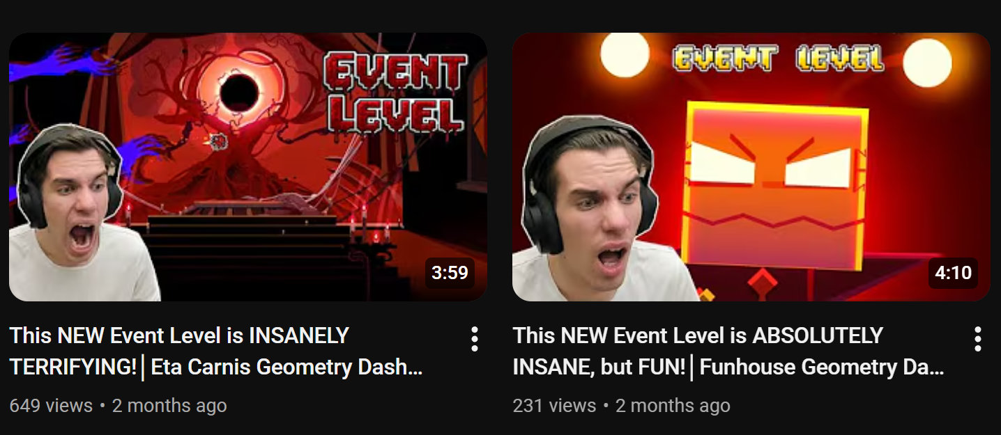 Best performing thumbnail example 2 from ElectroSparklez